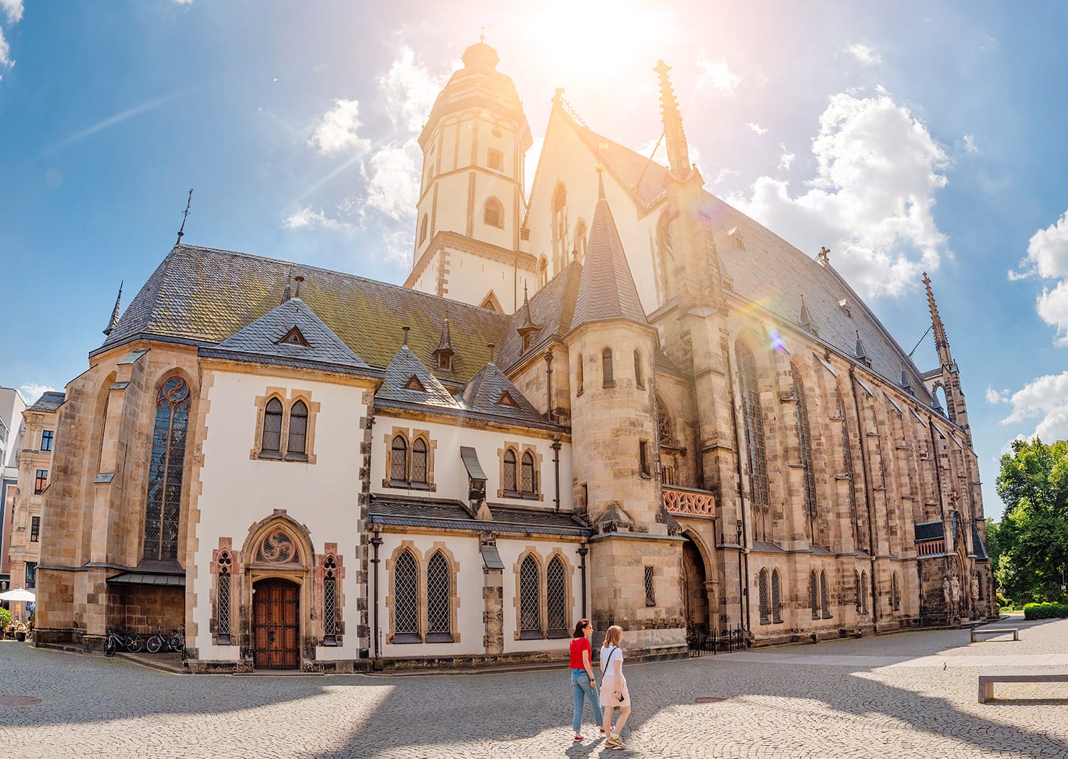 St. Thomas Church Thomaskirche in Leipzig, Germany