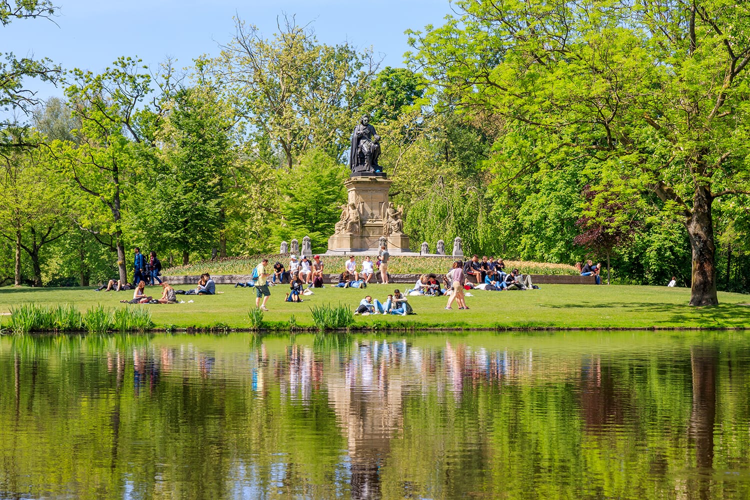 Vondelpark in Amsterdam, Netherlands