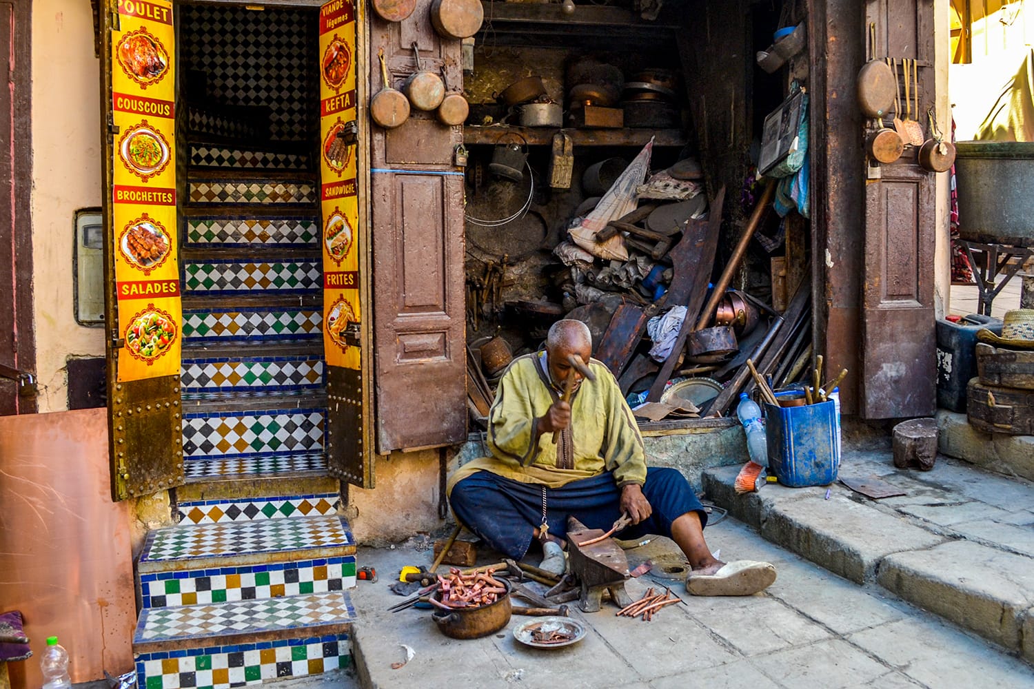 Workshop in Fes el Bali, Morocco