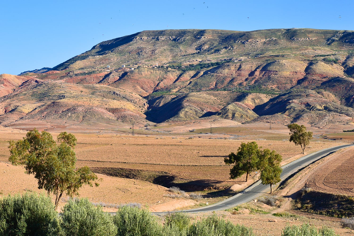 Agafay Desert in Morocco