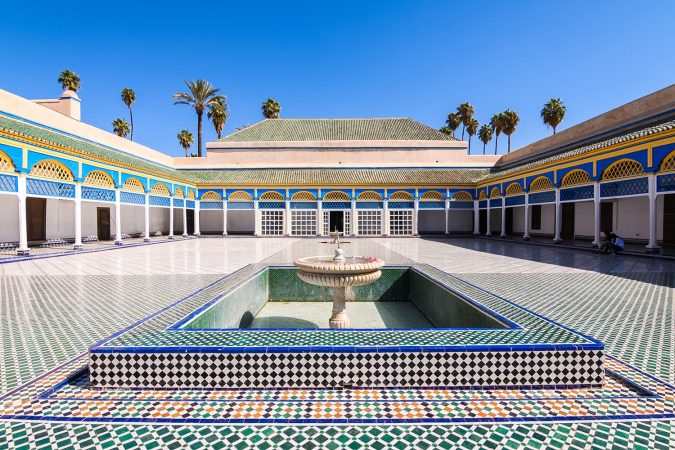 Bahia Palace in Marrakech, Morocco