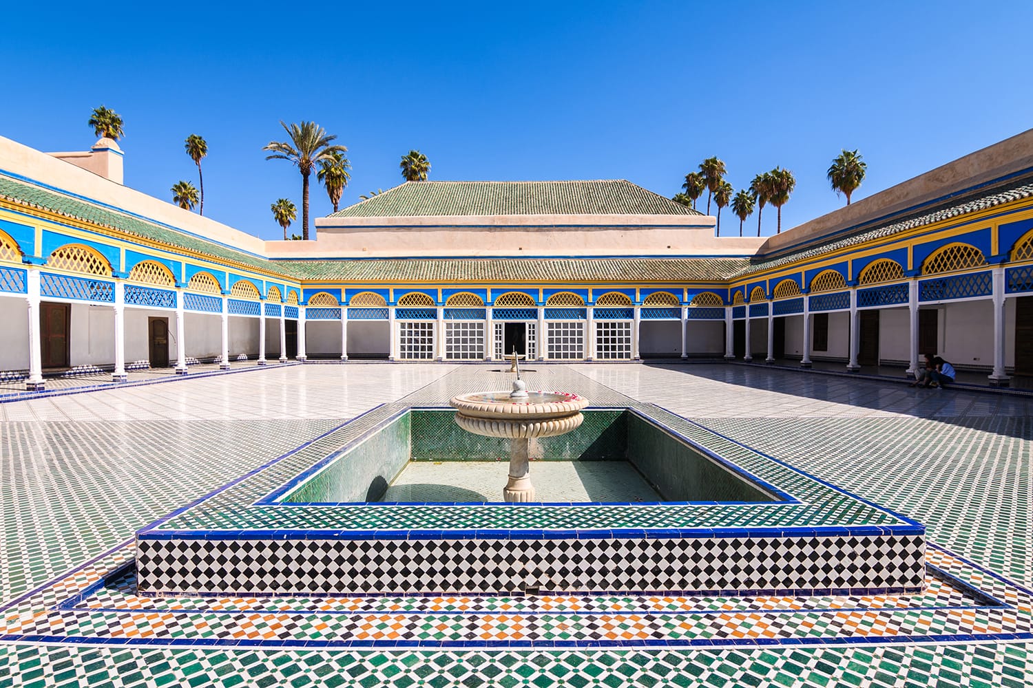Bahia Palace in Marrakech, Morocco