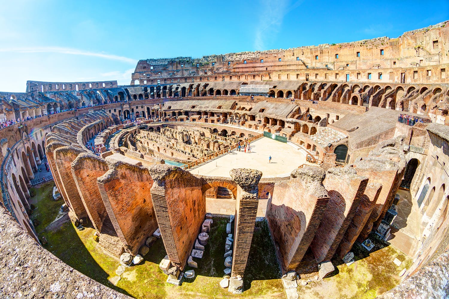 Colosseum (Coliseum) in Rome, Italy.