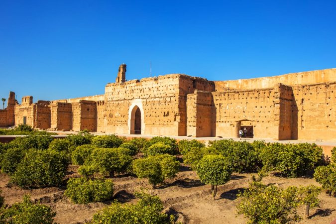 El Badi Palace is a ruined palace located in Marrakesh, Morocco