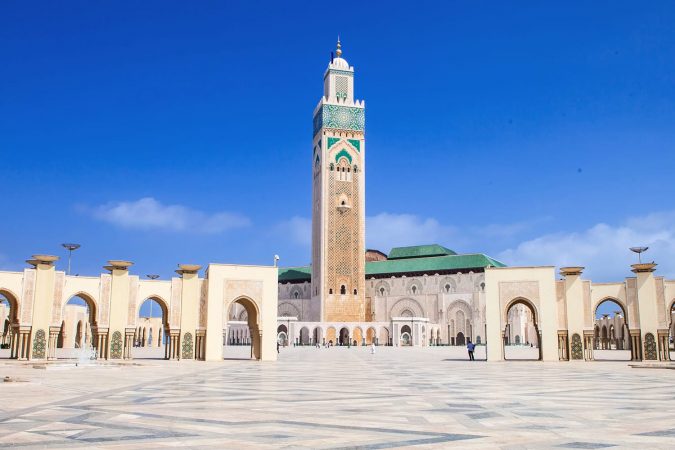 Great Mosque Hassan II in Casablanca, Morocco