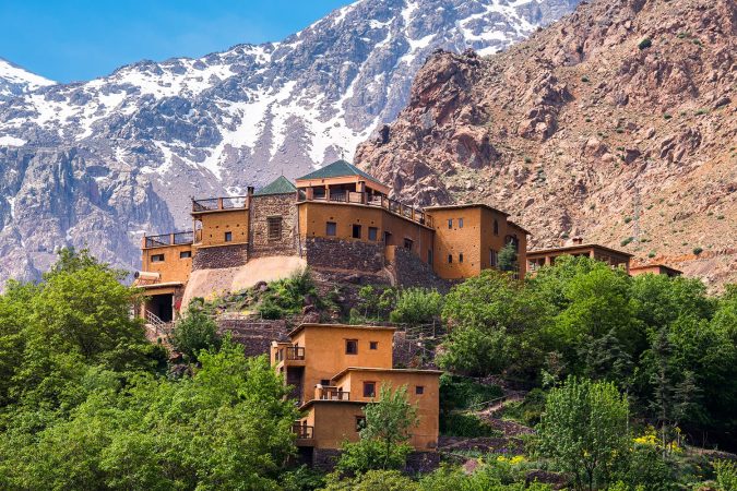 Kasbah du Toubkal, Imlil in the Atlas Mountains, Morocco