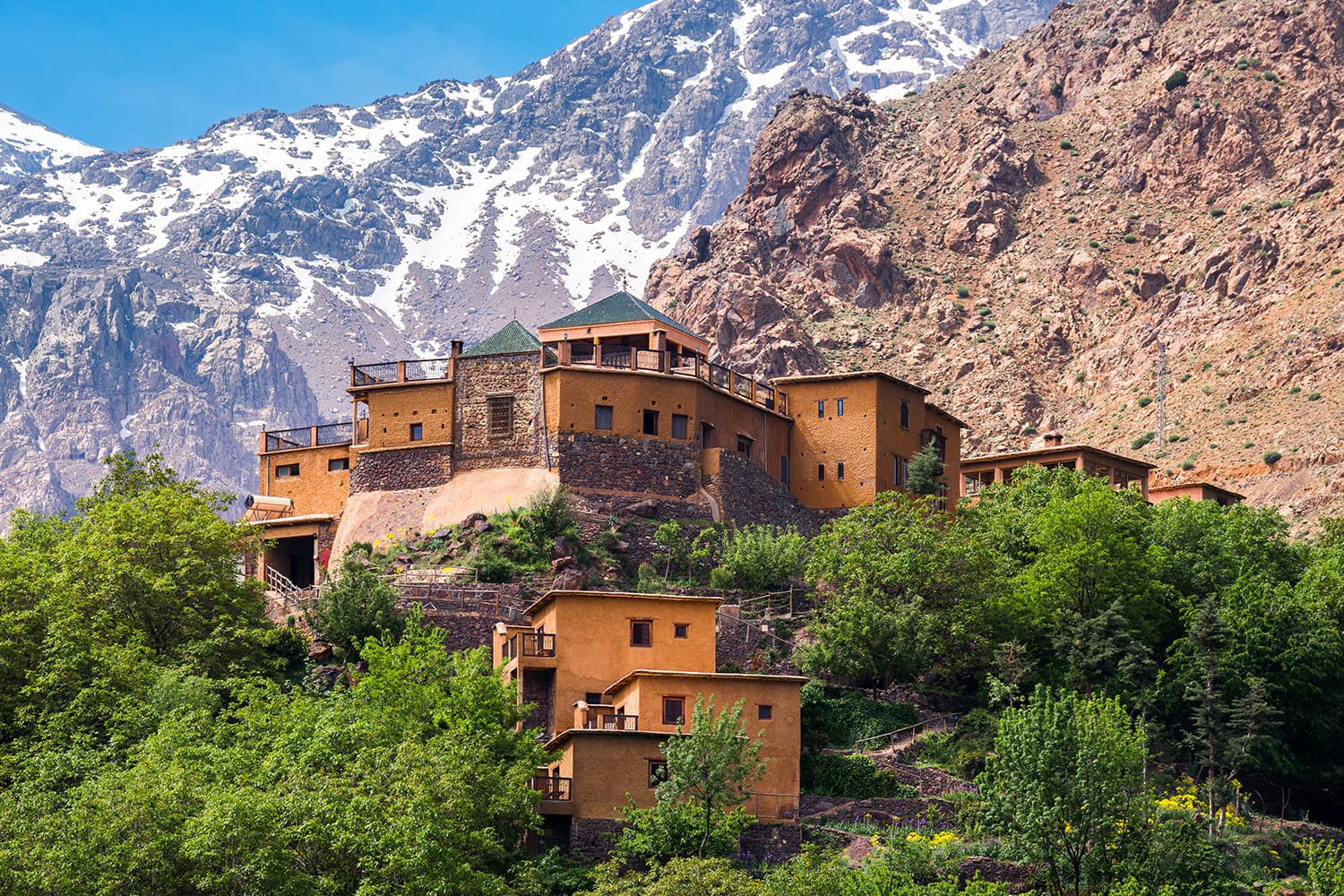 Kasbah du Toubkal, Imlil in the Atlas Mountains, Morocco