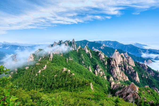 Seoraksan National Park in South Korea