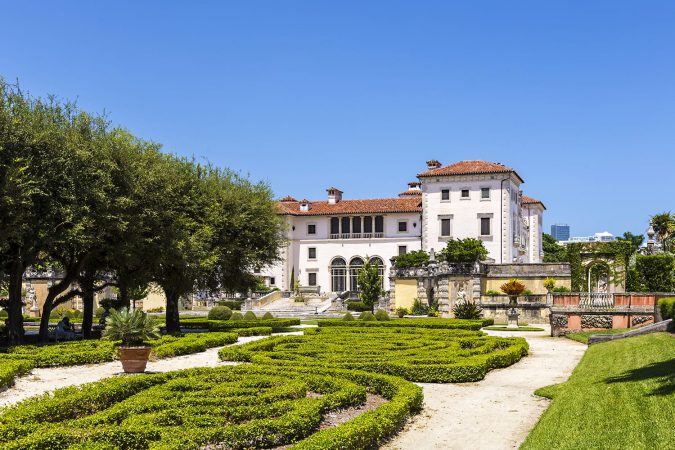 Vizcaya in downtown Miami, Florida, USA