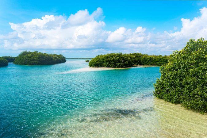 Sian Ka'an Biosphere Reserve in Quintana Roo, Mexico