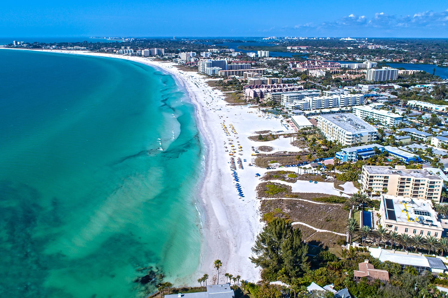 Siesta Key Beach in Sarasota, Florida