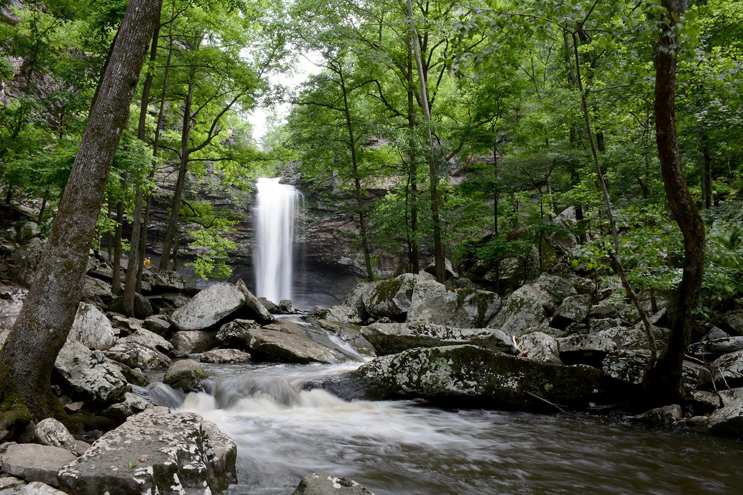 Cedar Falls at Petit Jean State Park, Arkansas, USA