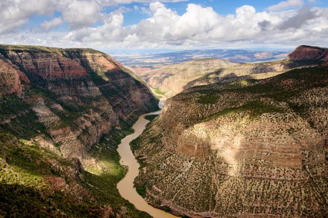 Dinosaur National Monument in Colorado, USA