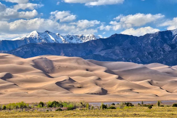 Great Sand Dunes National Park in Colorado, USA