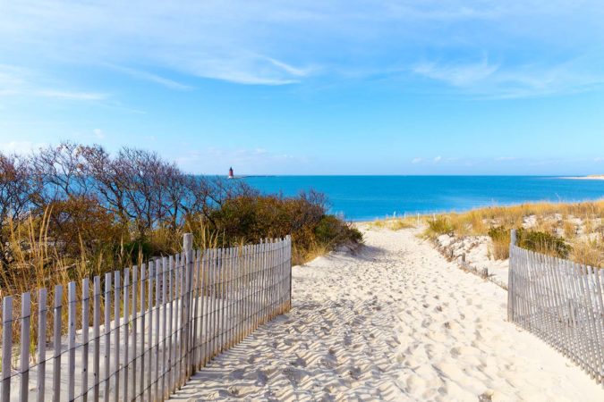 Beach at Cape Henlopen in Delaware, USA