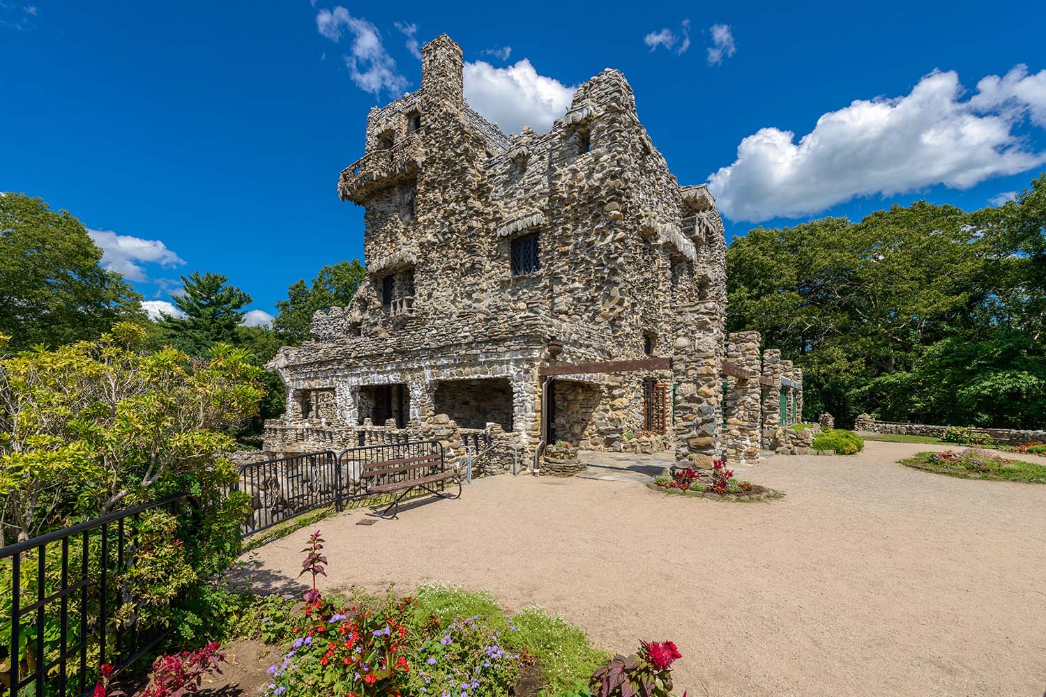 Gillette Castle State Park, East Haddam, Connecticut, USA