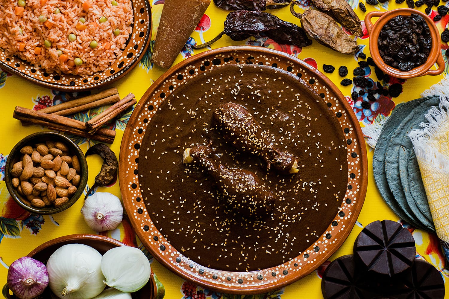 Mexican mole dish