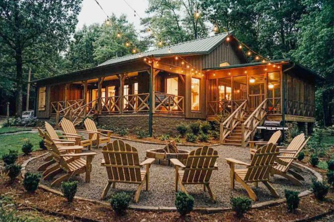Luxury Cabin Airbnb in Mississippi, USA