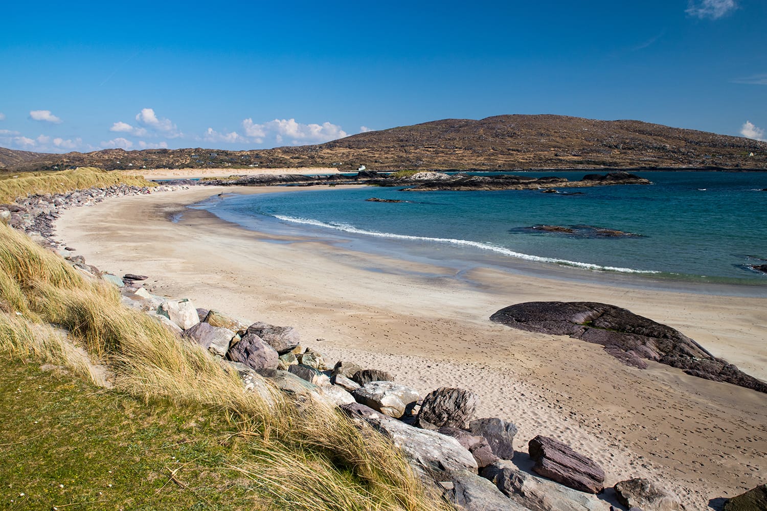 Scenic Derrynane Beach on the wild Atlantic way, County Kerry, Ireland