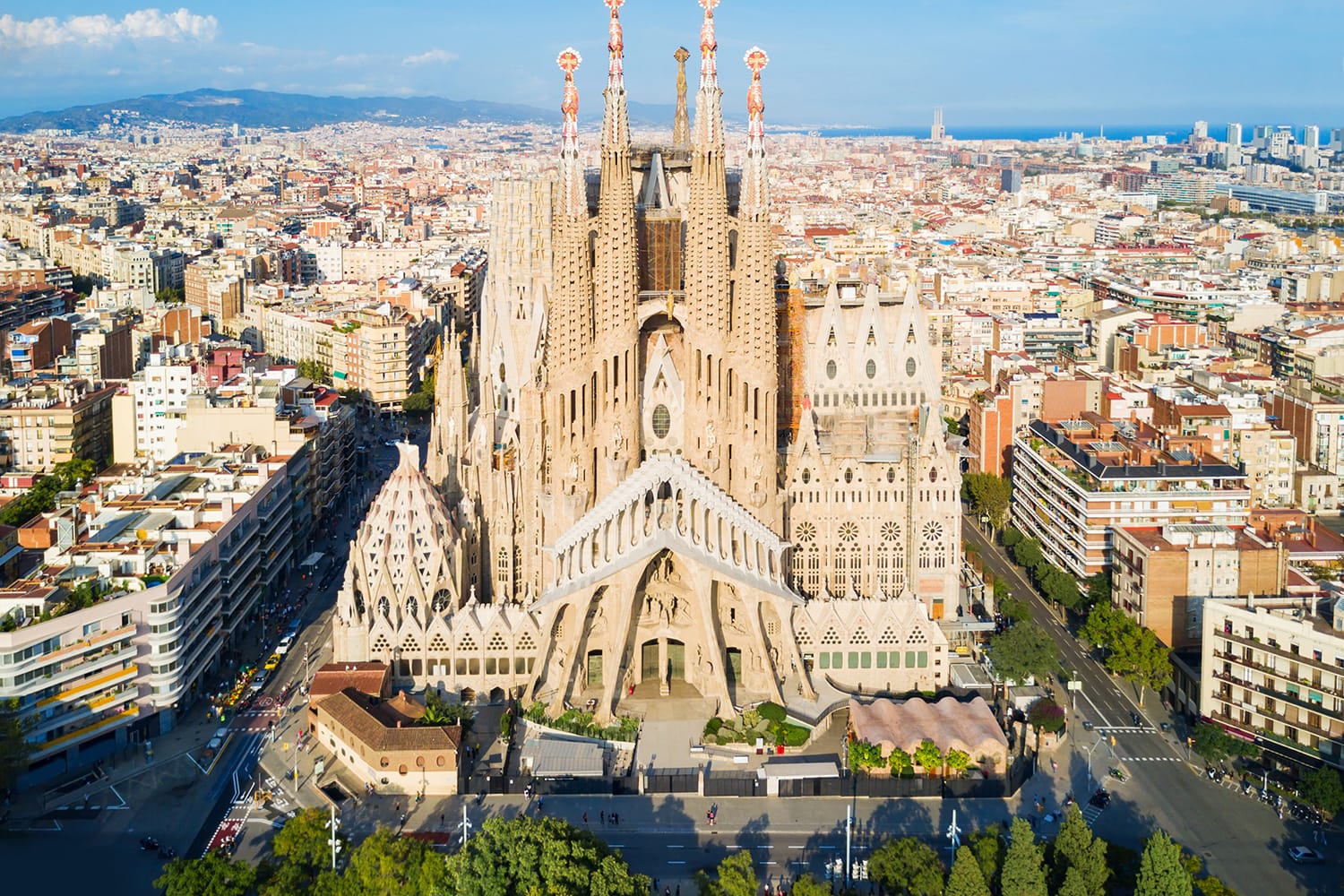La Sagrada Familia in Barcelona, Spain