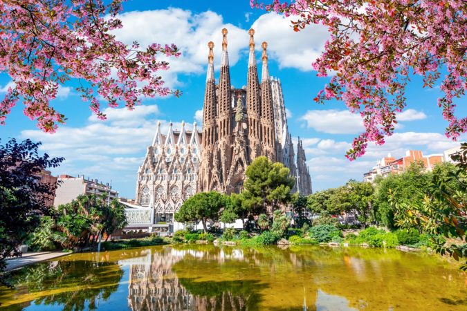 La Sagrada Familia in Barcelona, Spain