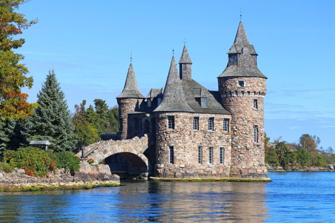 Boldt Castle Power House, One Thousand islands, New York State, USA