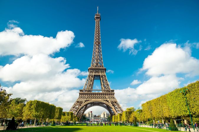 Eiffel Tower in Paris, France