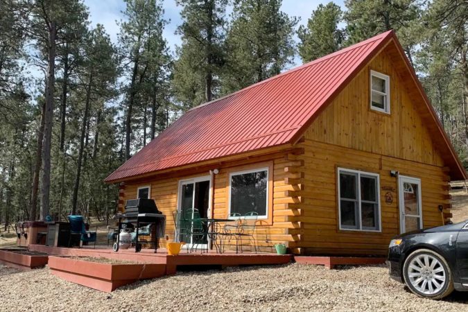 Big Elk Cabin in Black Hills, South Dakota, USA