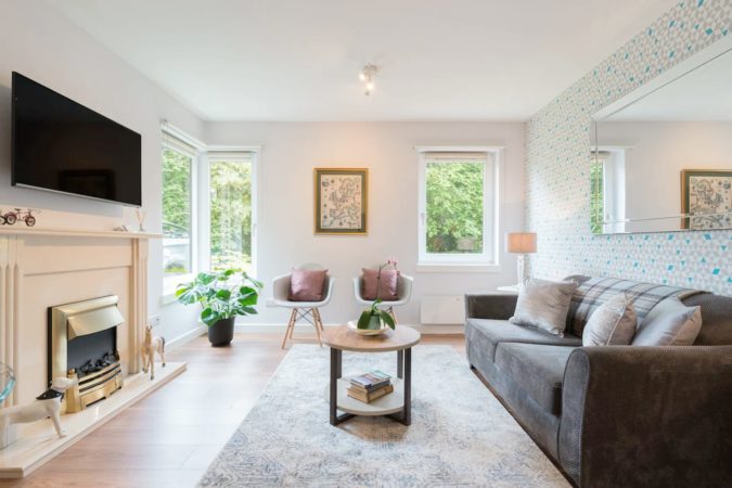 Beautiful Airbnb in Edinburgh, Scotland, UK
