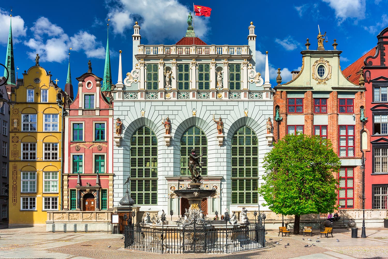 Artus court in Gdansk, Poland