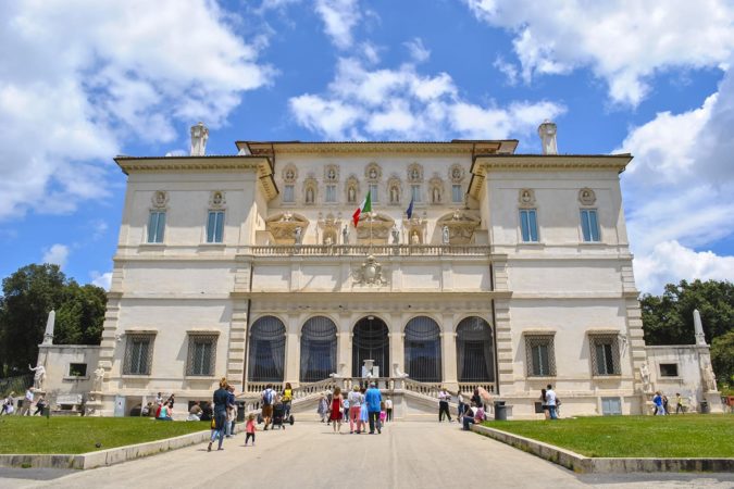 Galleria Borghese — an art collection of the princely family of Borghese, which is exhibited in the building of the Villa Borghese, Rome, Italy