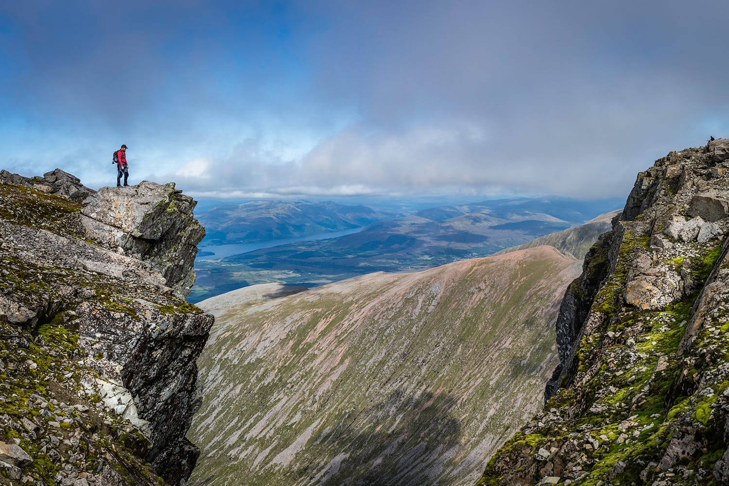 View from Ben Nevis, Scotland