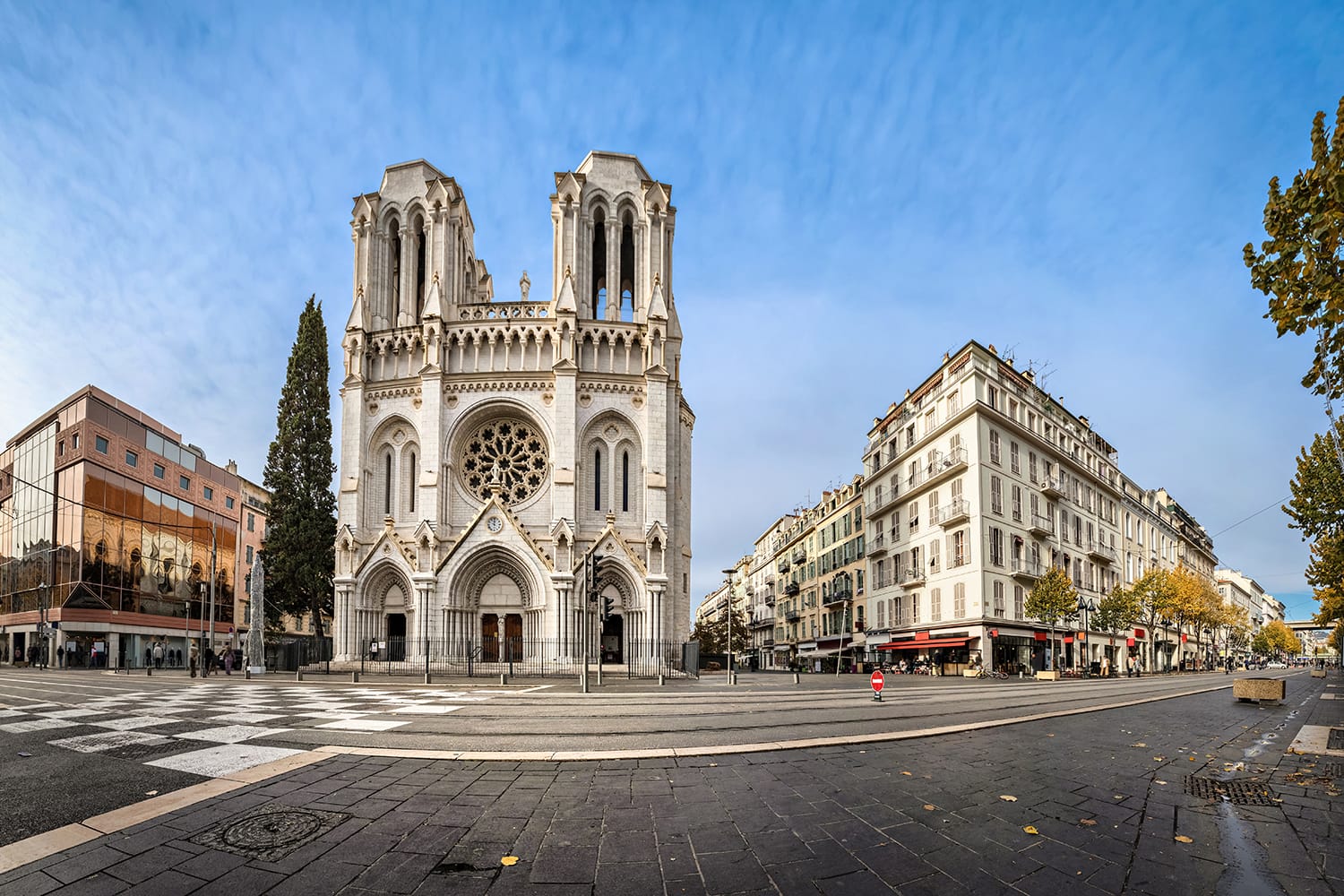 Panoramic view of Basilica of Our Lady of the Assumption