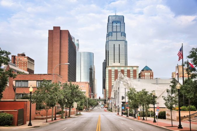 Kansas City's downtown skyline.