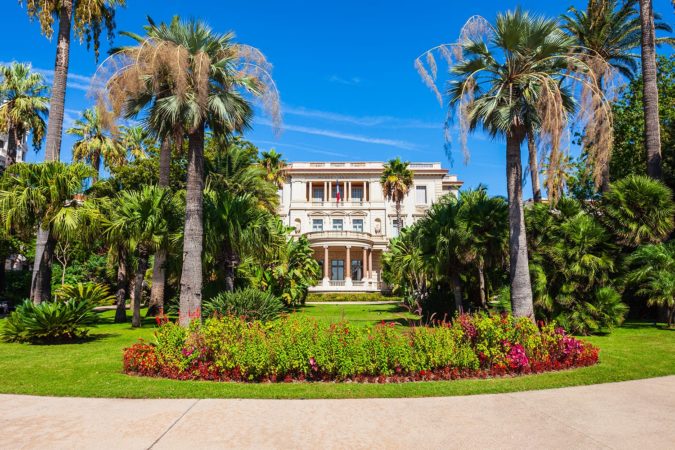 Massena museum in Nice city, Cote d'Azur region in France