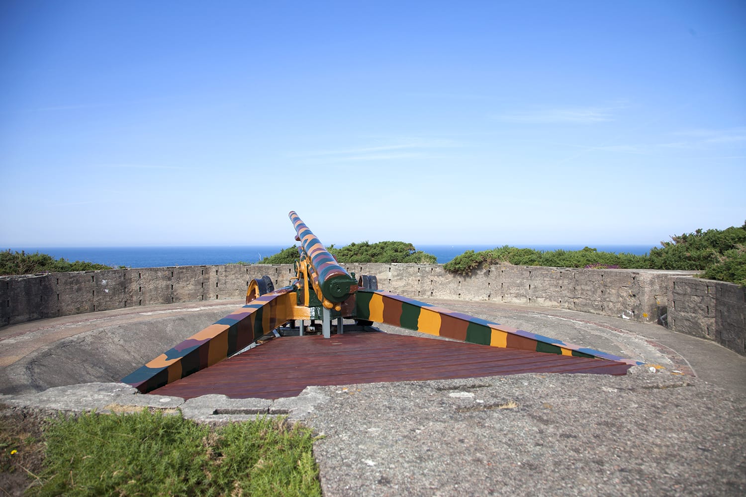 Moltke Battery in Jersey, Channel Islands