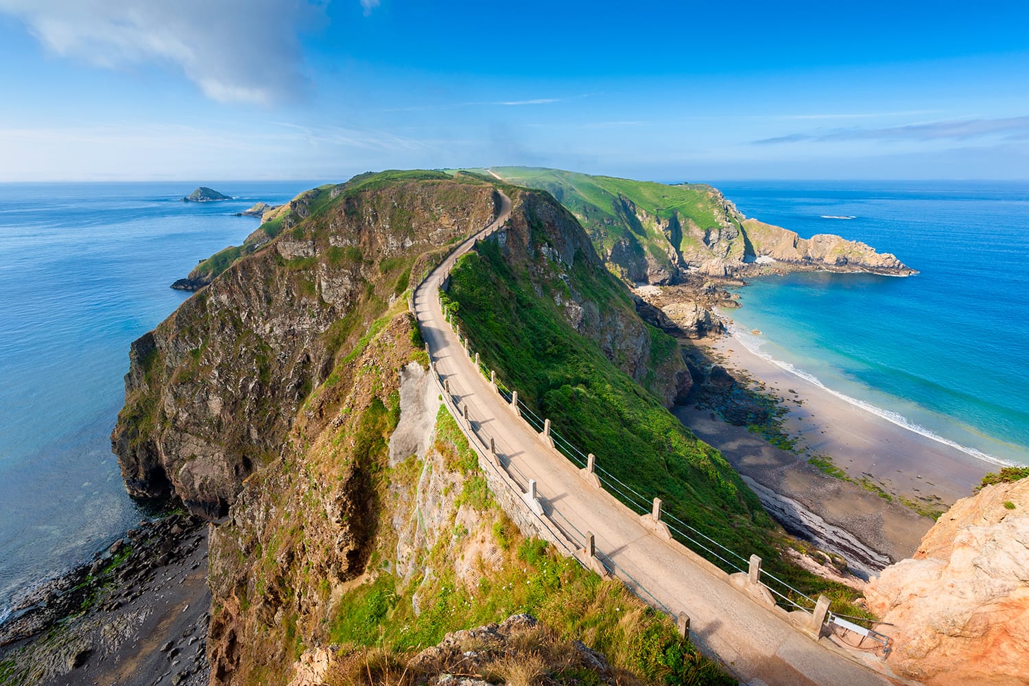 Isthmus on Sark, Channel Islands