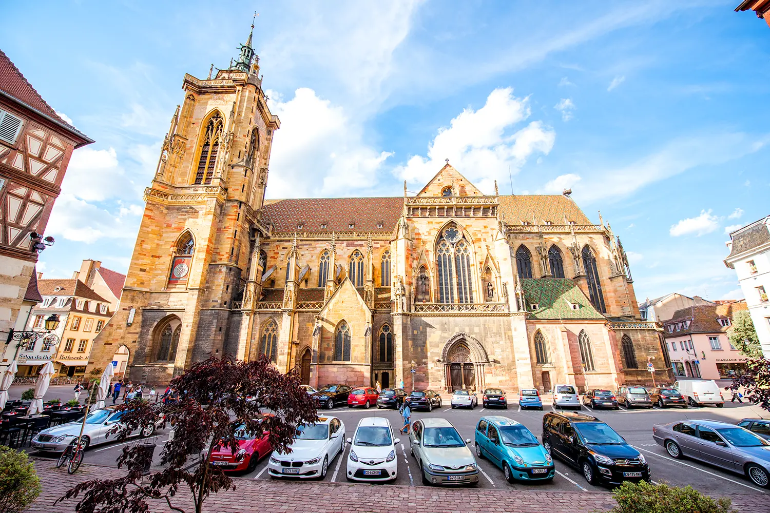 St. Martins Church in Colmar, France