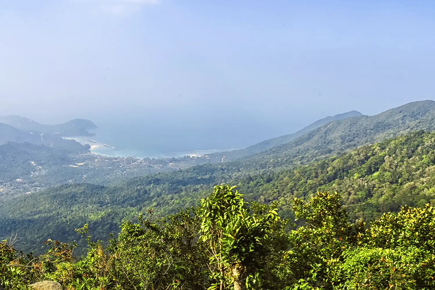 Khao Ra Mountain in Koh Phangan, Thailand