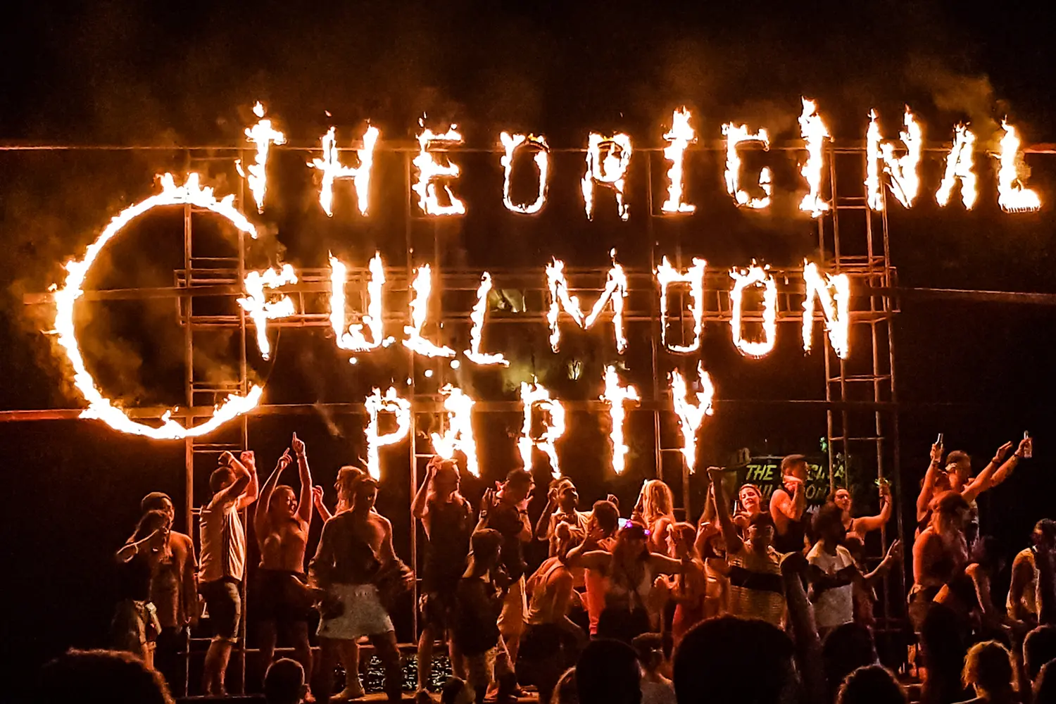 Full moon party in Koh Phangan, Thailand