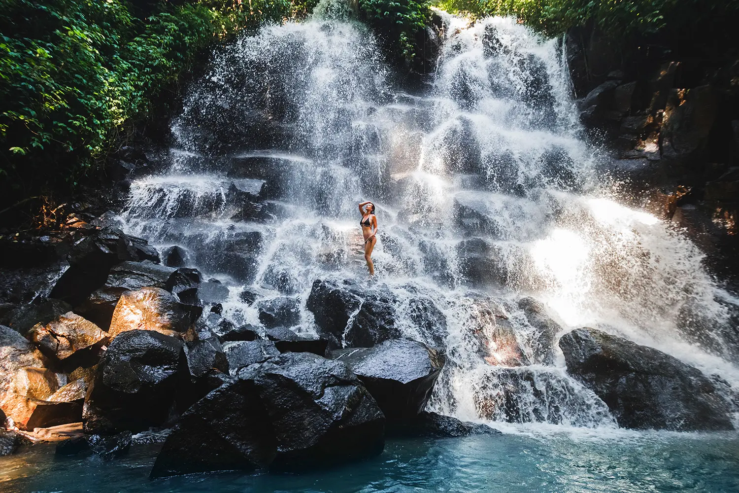 Kanto Lampo Waterfall in Bali