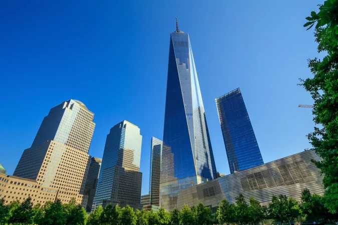 One World Trade Center in New York City.