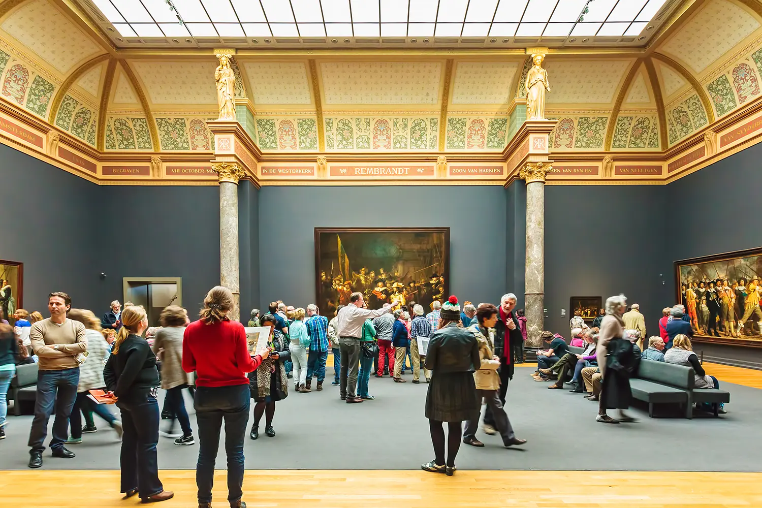 Exhibit at the Rijksmuseum in Amsterdam, The Netherlands