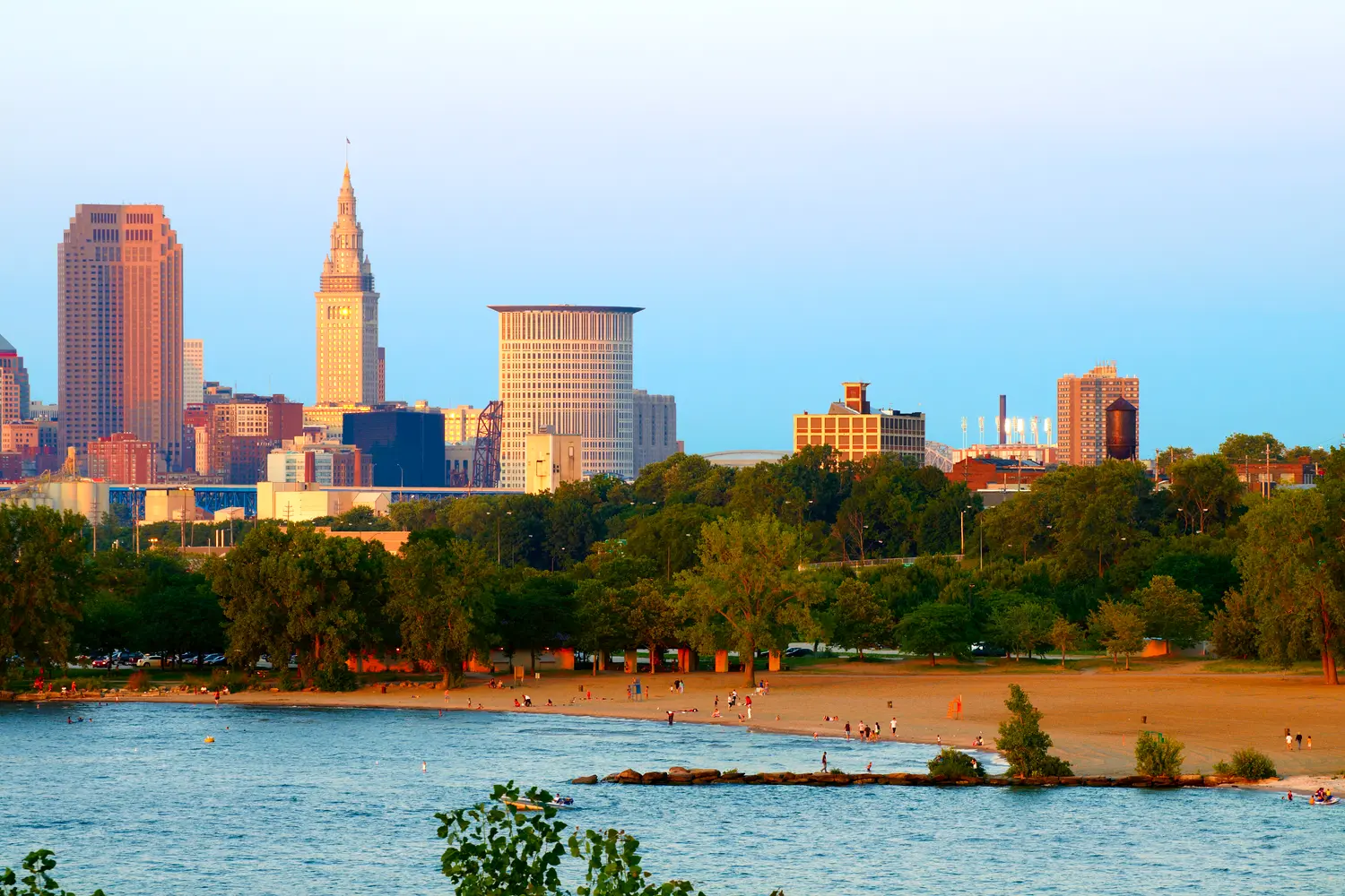 Edgewater Park in Cleveland, Ohio