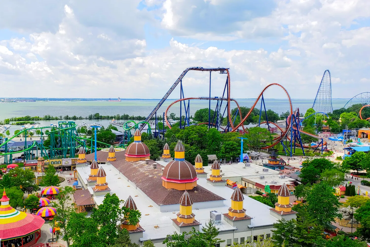 Cedar Point Amusement Park in Ohio