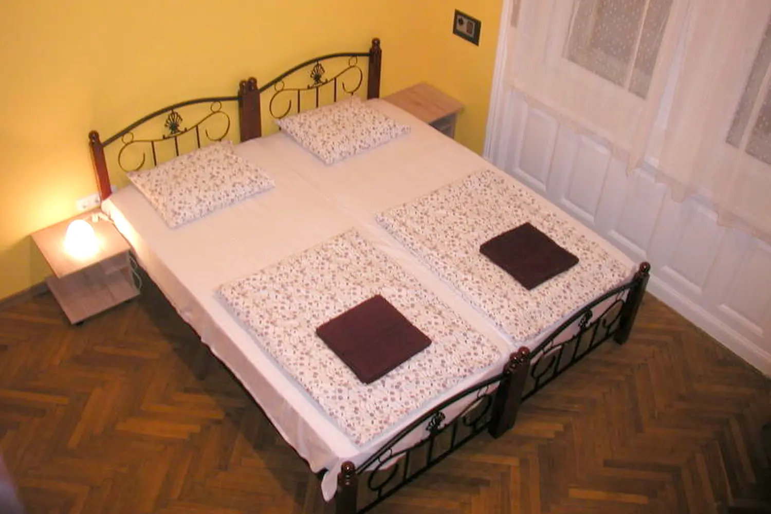 Dorm room at AVAIL Hostel in Budapest