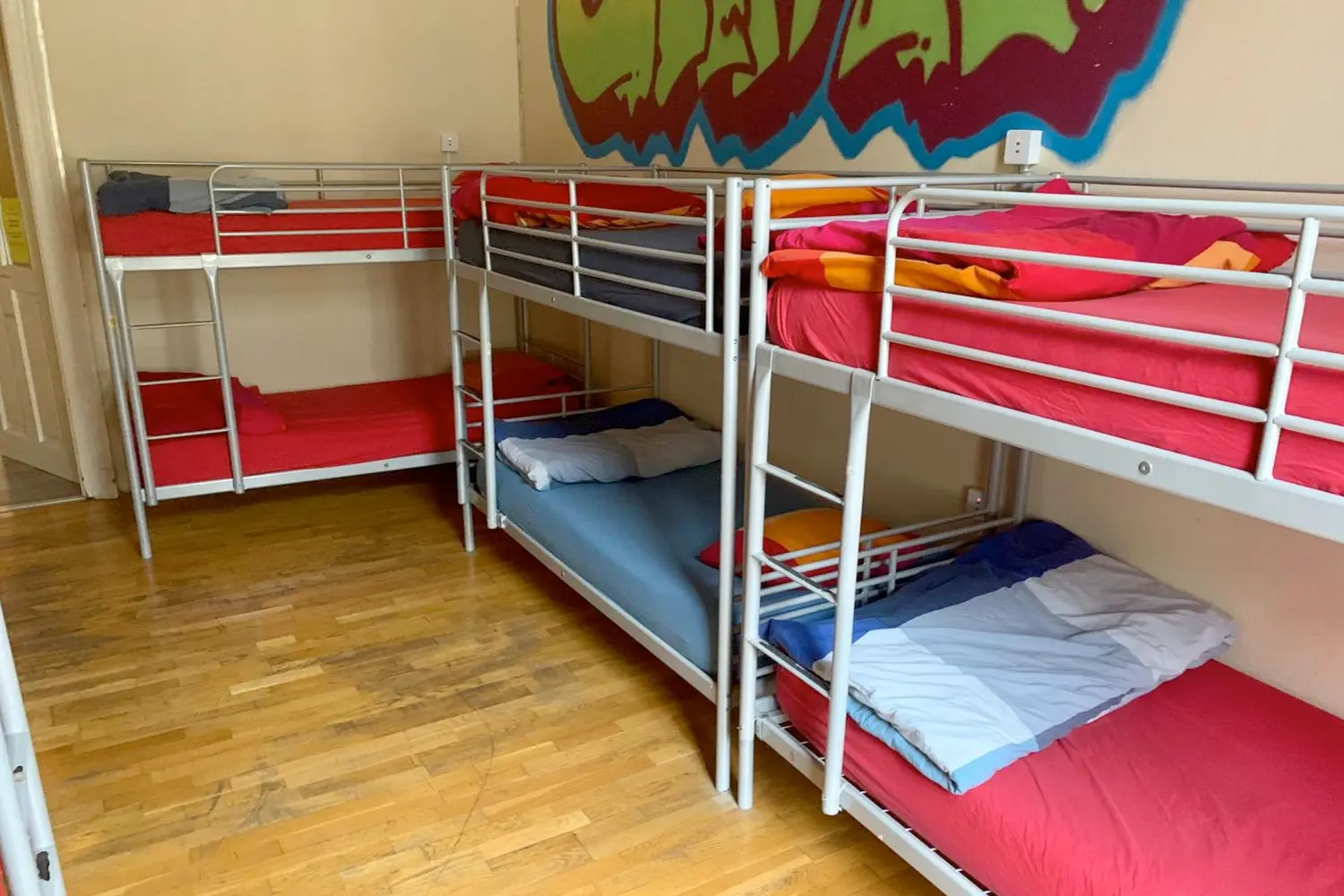 Dorm room at Carpe Noctem in Budapest