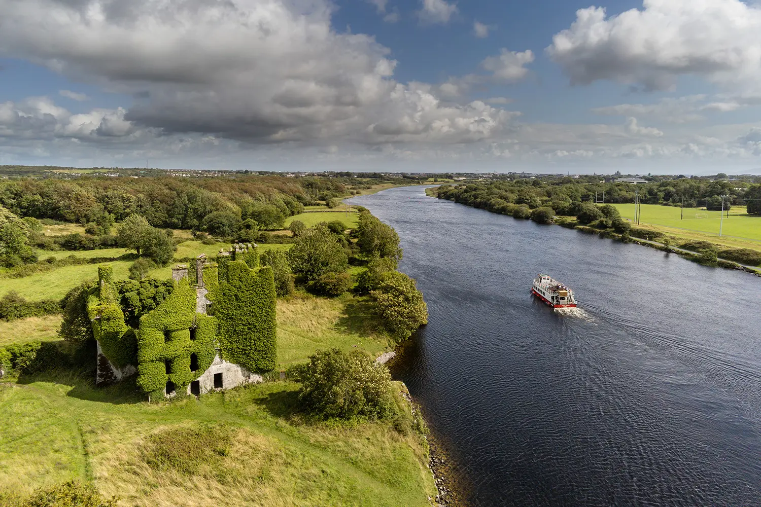 Menlo Castle in Galway, Ireland