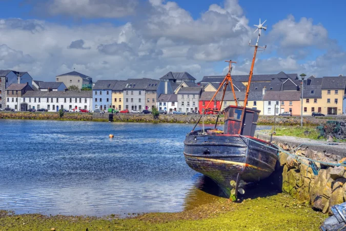 The Claddagh Galway in Galway, Ireland.