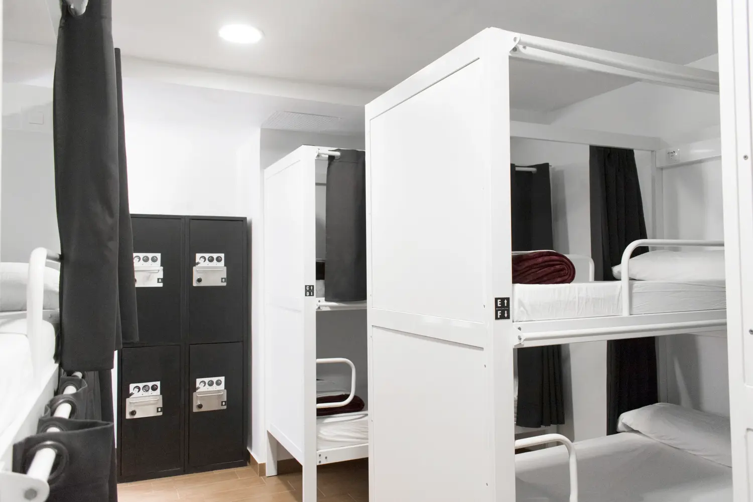 Dorm room at Kabul Party Hostel in Barcelona